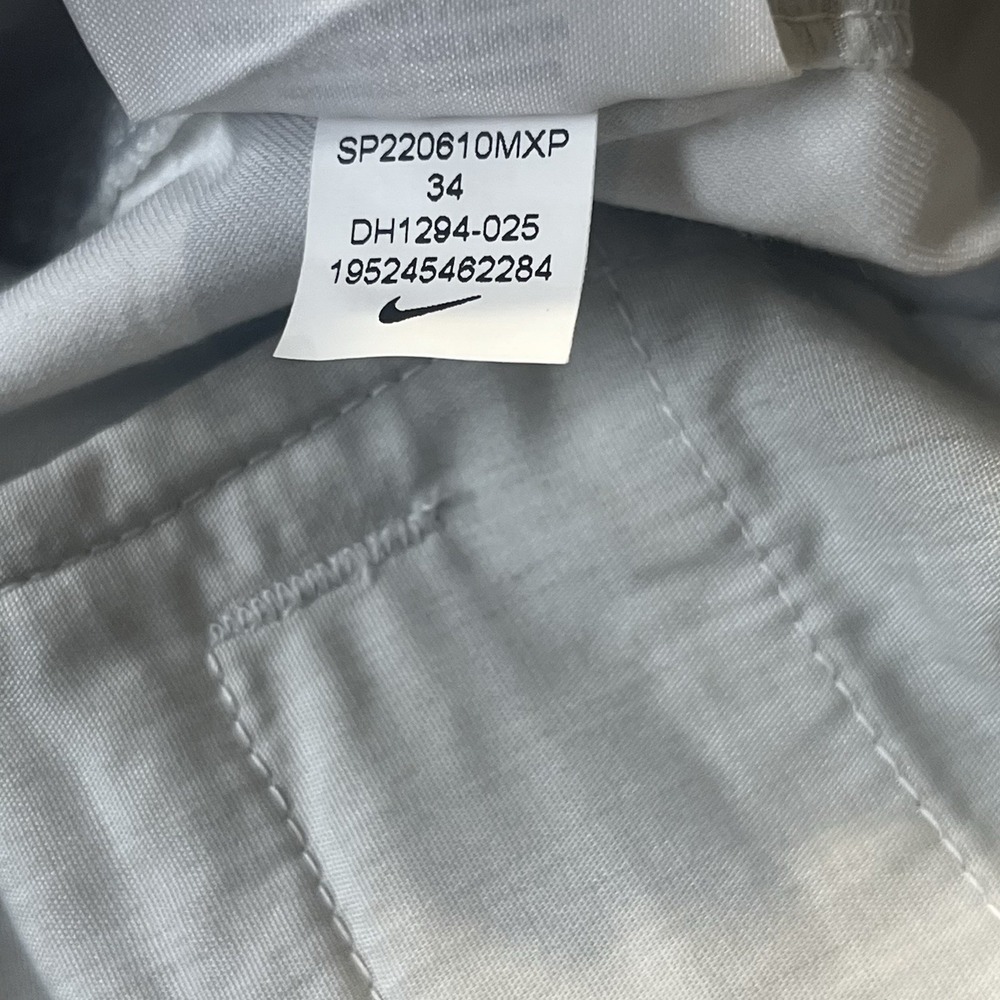 Nike UV Plaid Men's Golf shorts size 34 plaid chino DH1294-494 - Picture 12 of 12
